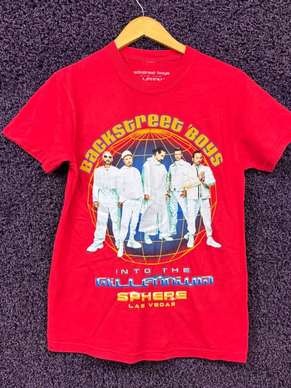 Backstreet Boys Into The Millennium Sphere Show T-Shirt S